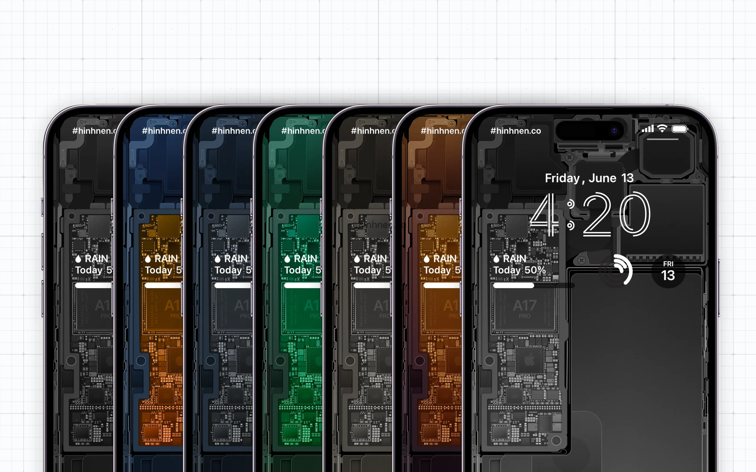 Hình nền xuyên thấu iPhone 15 Pro Max (15 Series)
